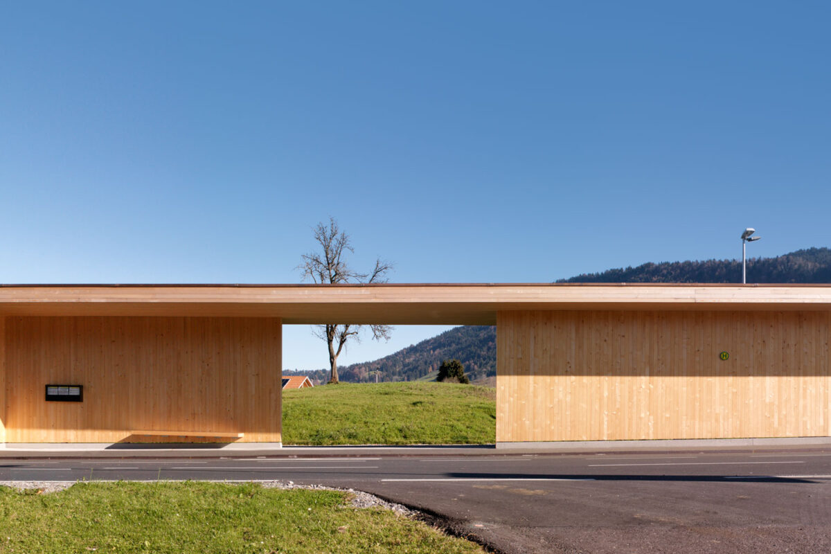 Bushaltestelle, Krumbach