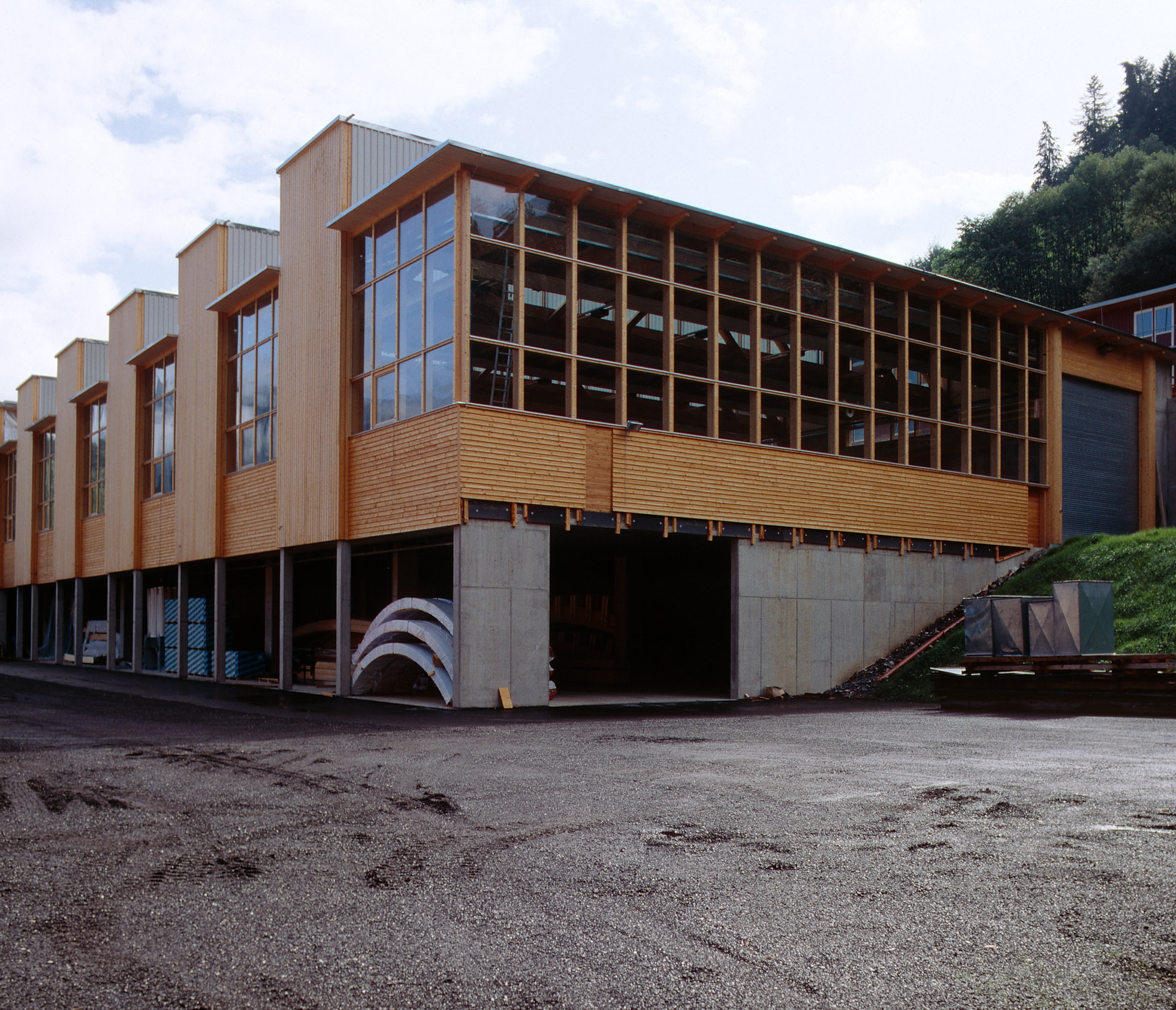 Kaufmann Holz AG - Abbundhalle, Reuthe