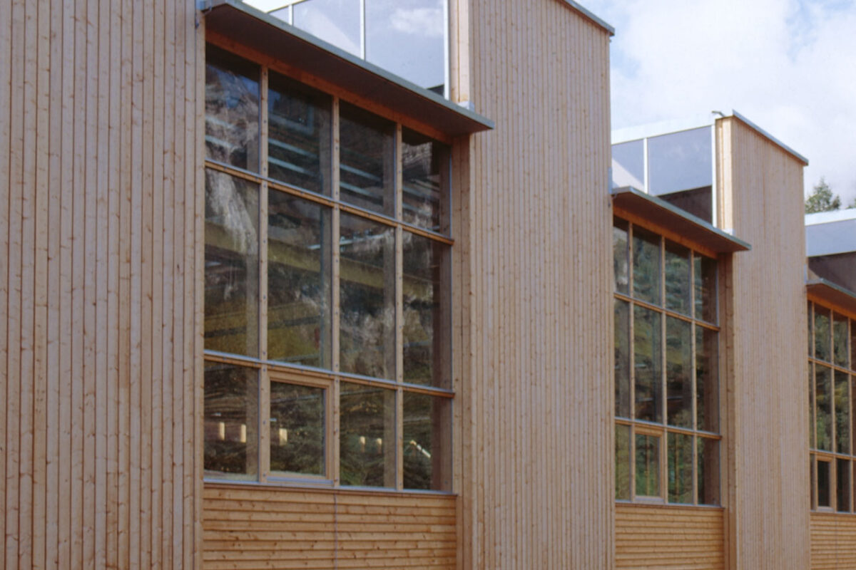 Kaufmann Holz AG – Abbundhalle, Reuthe