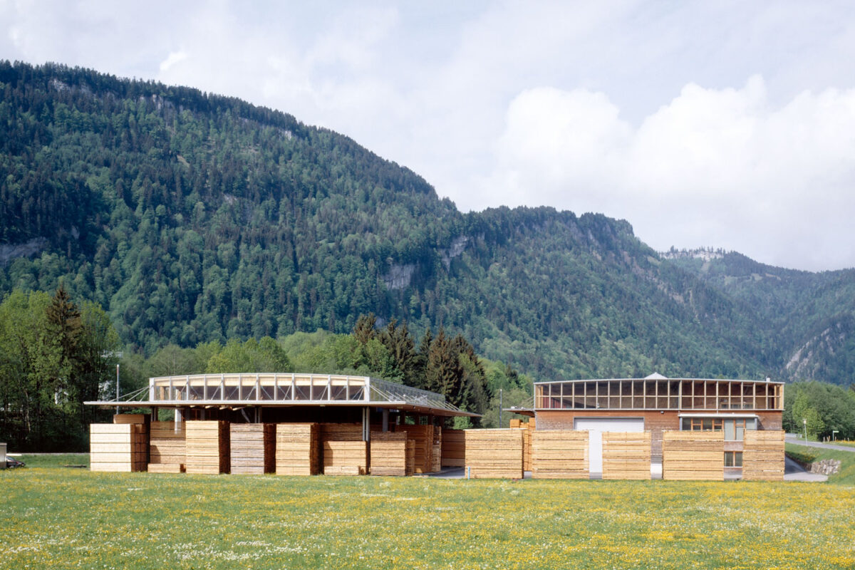 Metzler-Holz KG – Flugdach, Bezau