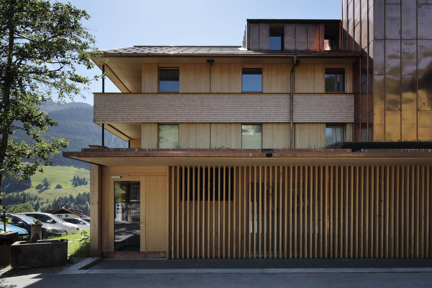 Naturhotel Chesa Valisa – Erweiterung Stammhaus, Hirschegg