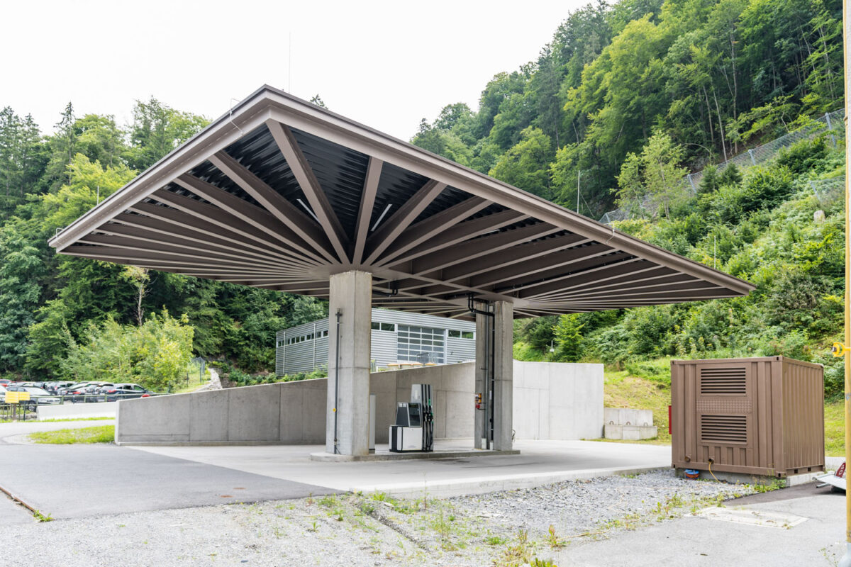 illwerke vkw – Betriebstankstelle, Vandans
