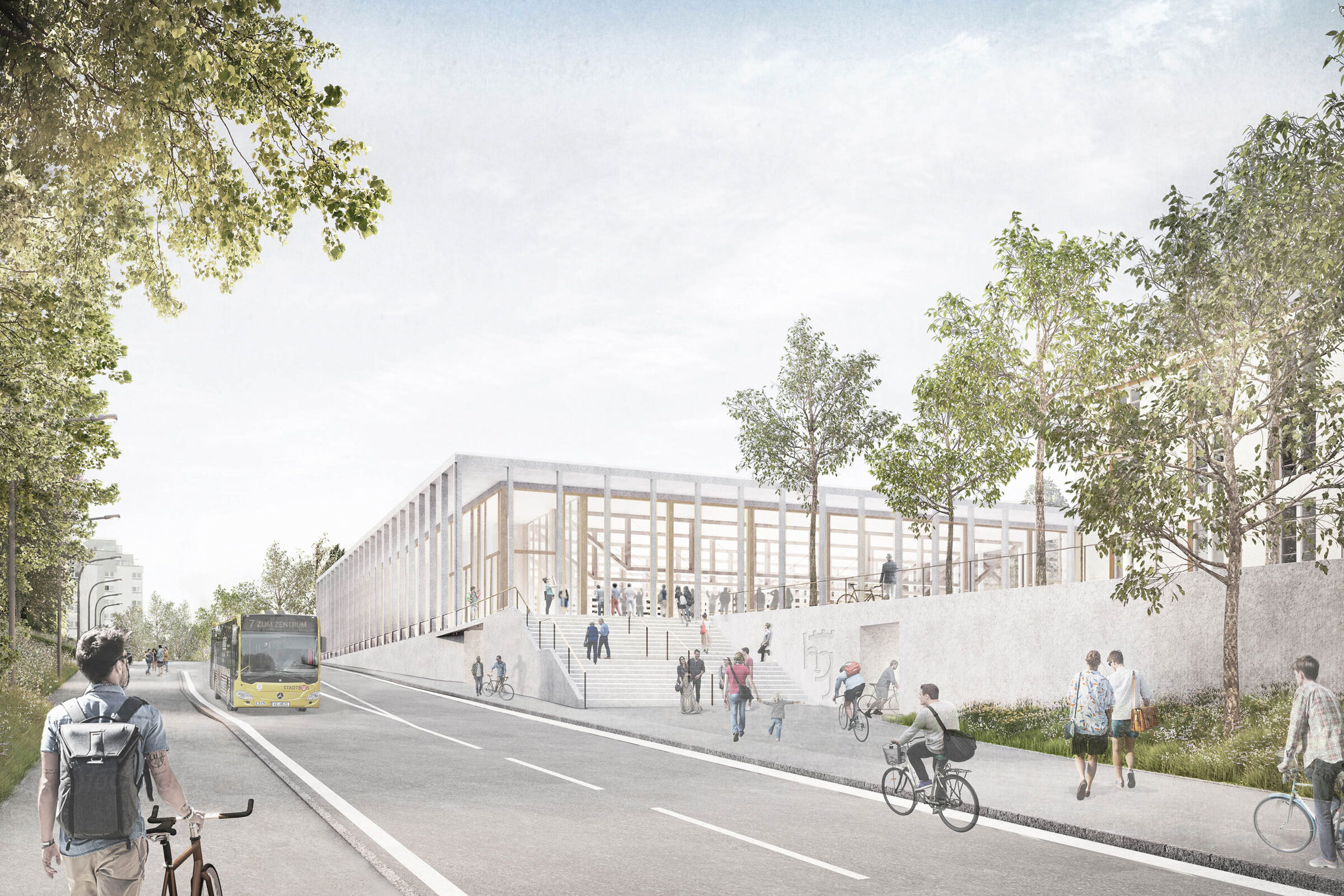 3-fach Sporthalle mit Parkhaus, Kempten