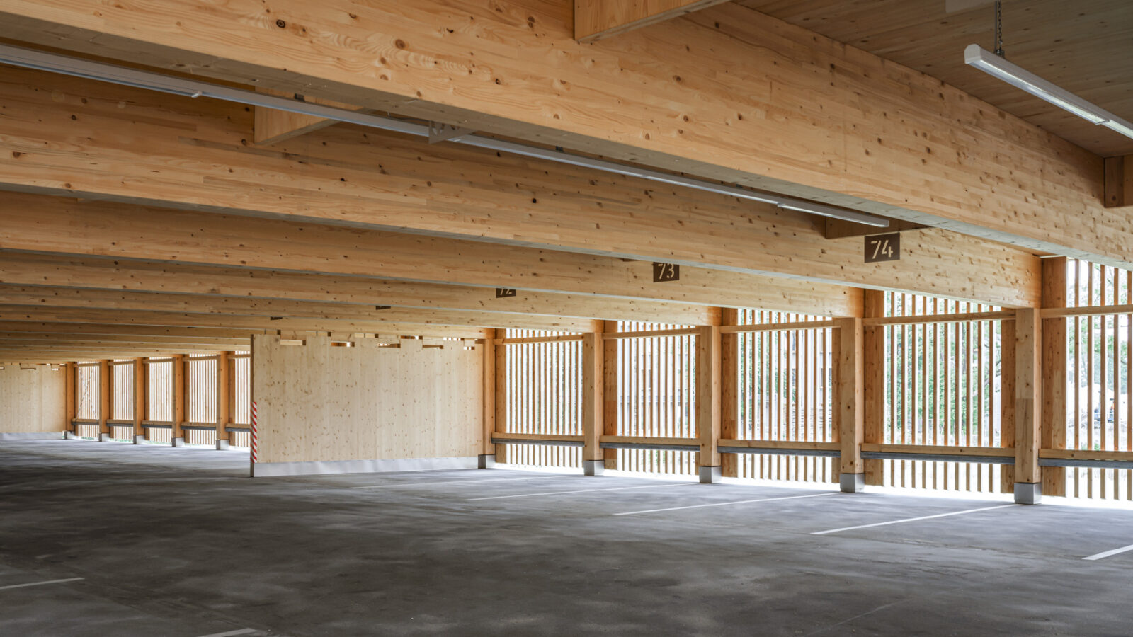 B&O wooden multi-storey car park, Bad Aibling