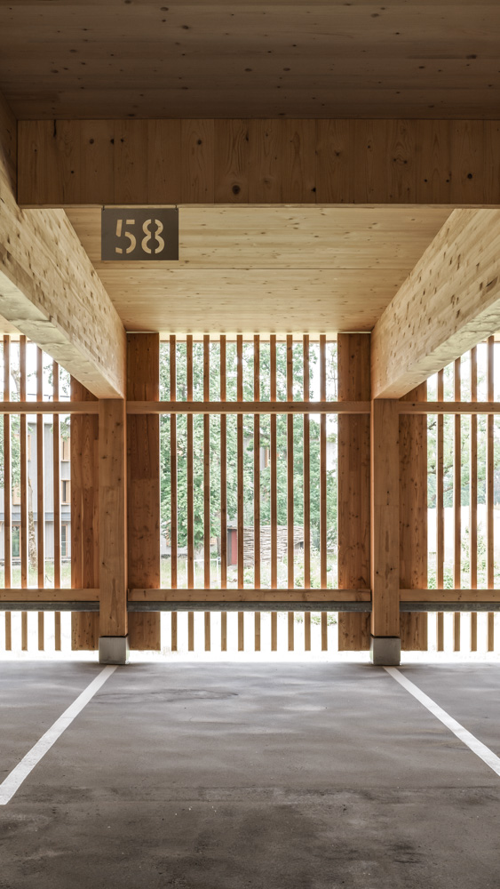 B&O wooden multi-storey car park, Bad Aibling