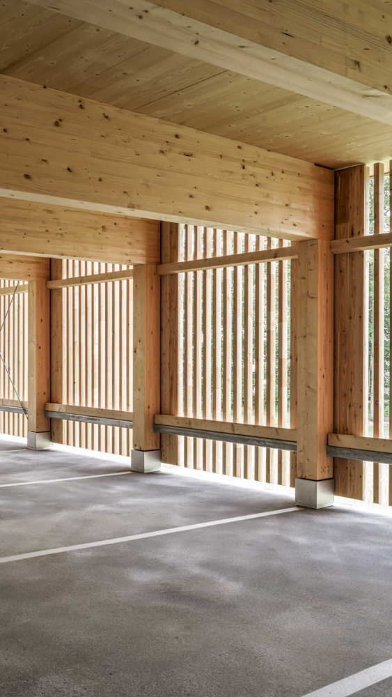 B&O wooden multi-storey car park, Bad Aibling