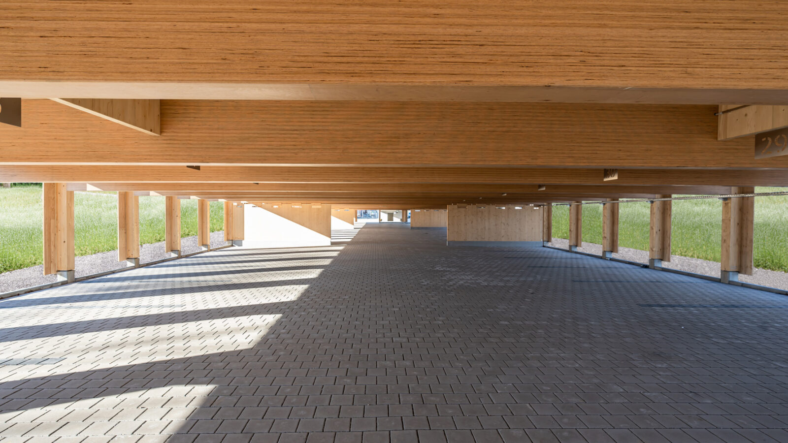 B&O wooden multi-storey car park, Bad Aibling