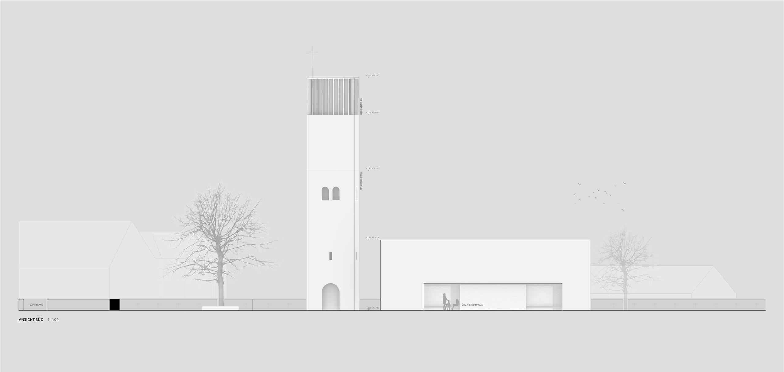 Neubau Pfarrkirche Schwarzenbach St. Felix und Regula, Projekt 23_08
