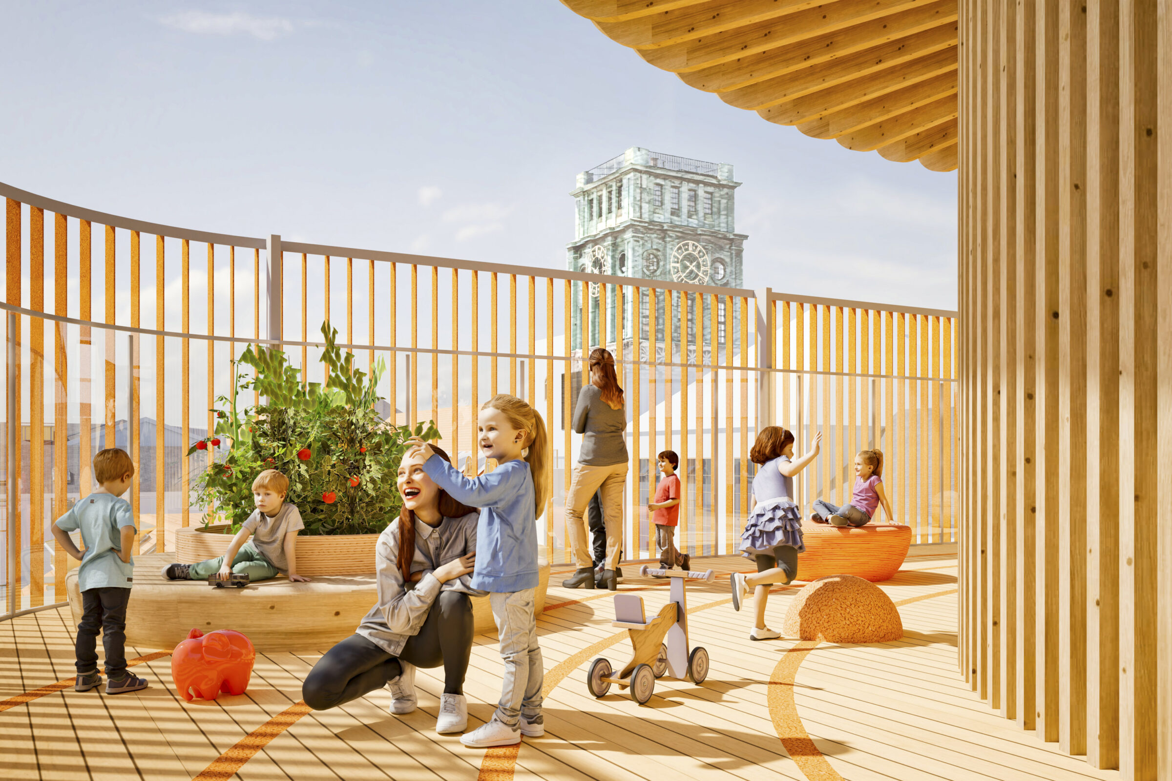 Ingeborg Pohl Kinderoase an der TUM, München, Projekt 21_17