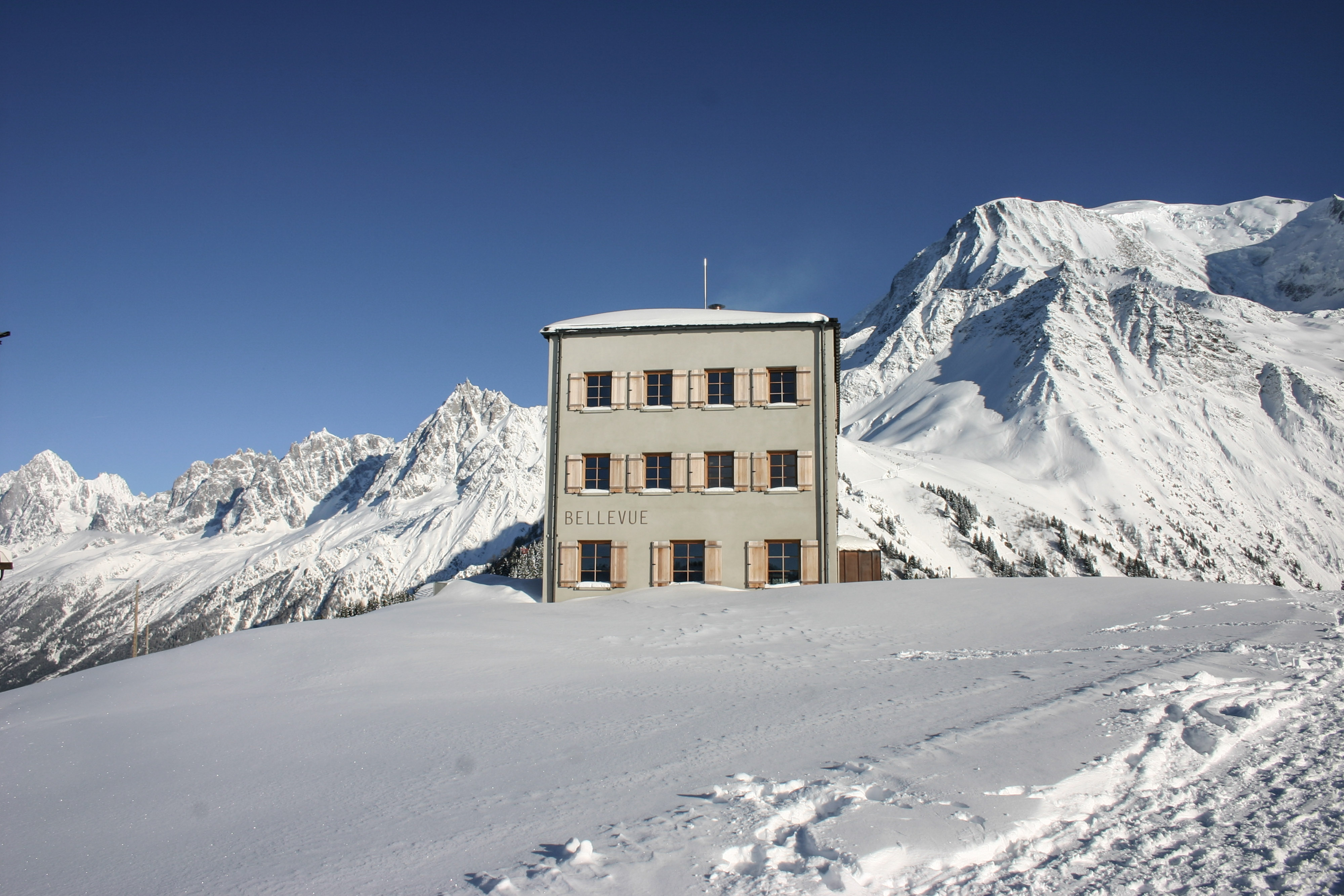 Hotel Bellevue, Les Houches , Projekt 08_25