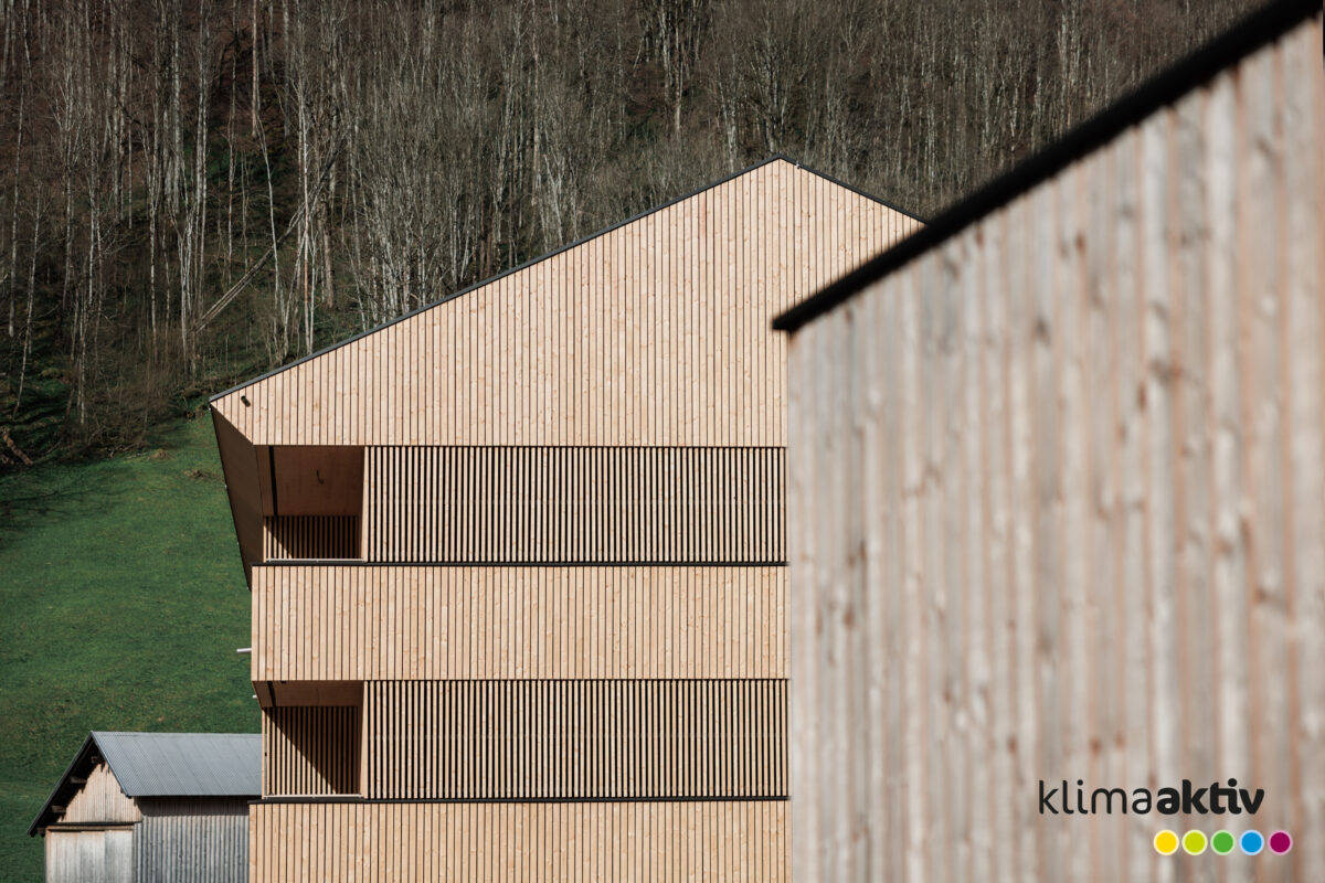 klimaaktiv Gold for In der Mellen, Mellau