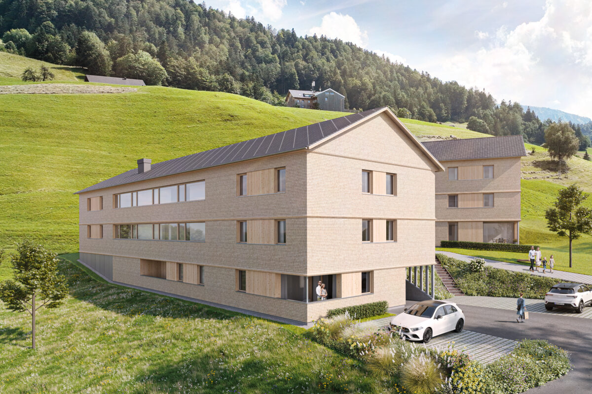 Groundbreaking Ceremony for the Residential Complex Nordhalden in Hittisau