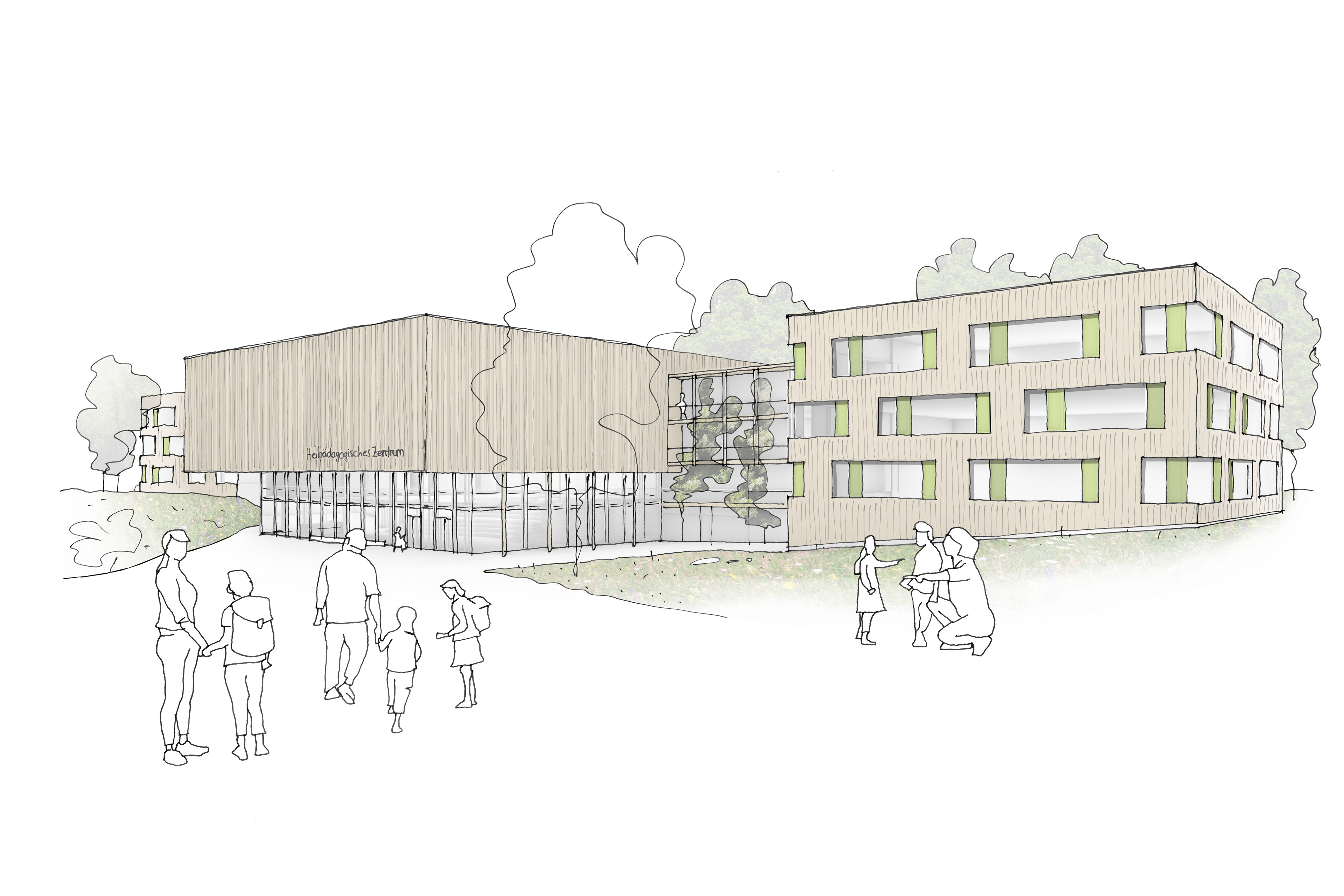 Heilpädagogisches Zentrum, Senden | Modell HK Architekten