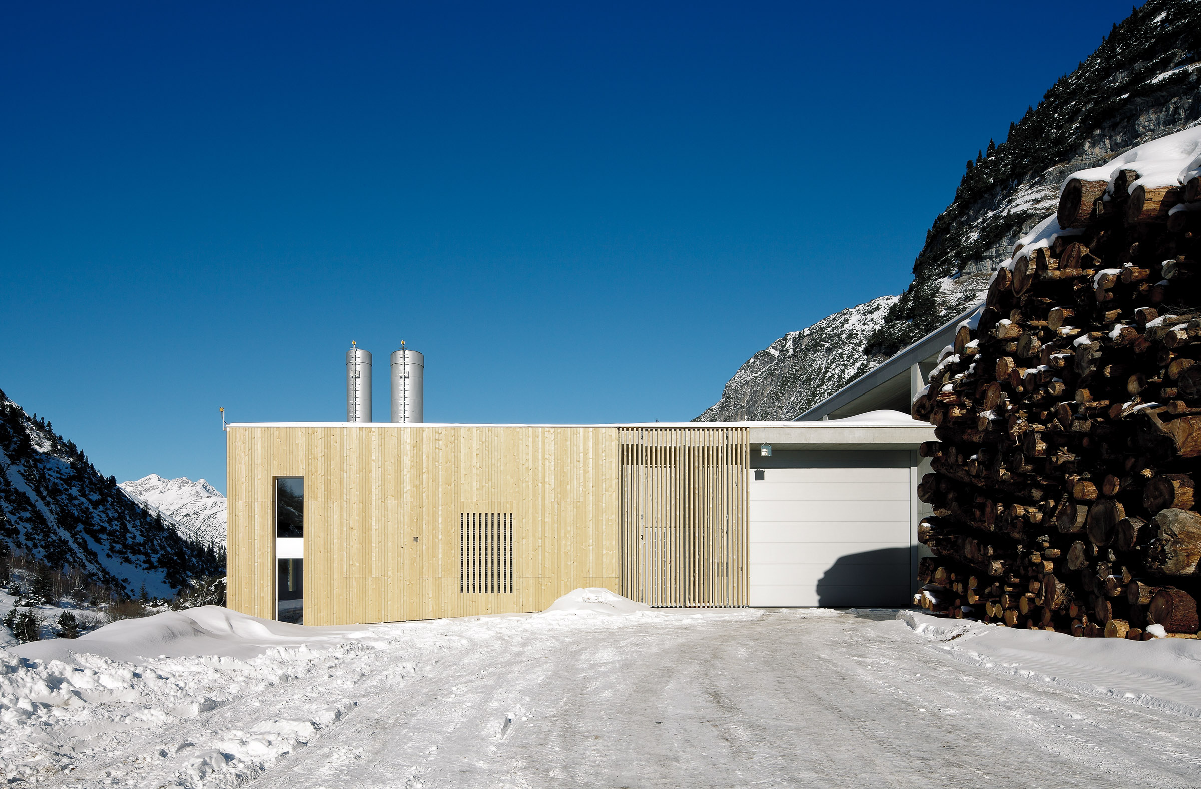 Biomasseheizwerk, Zürs