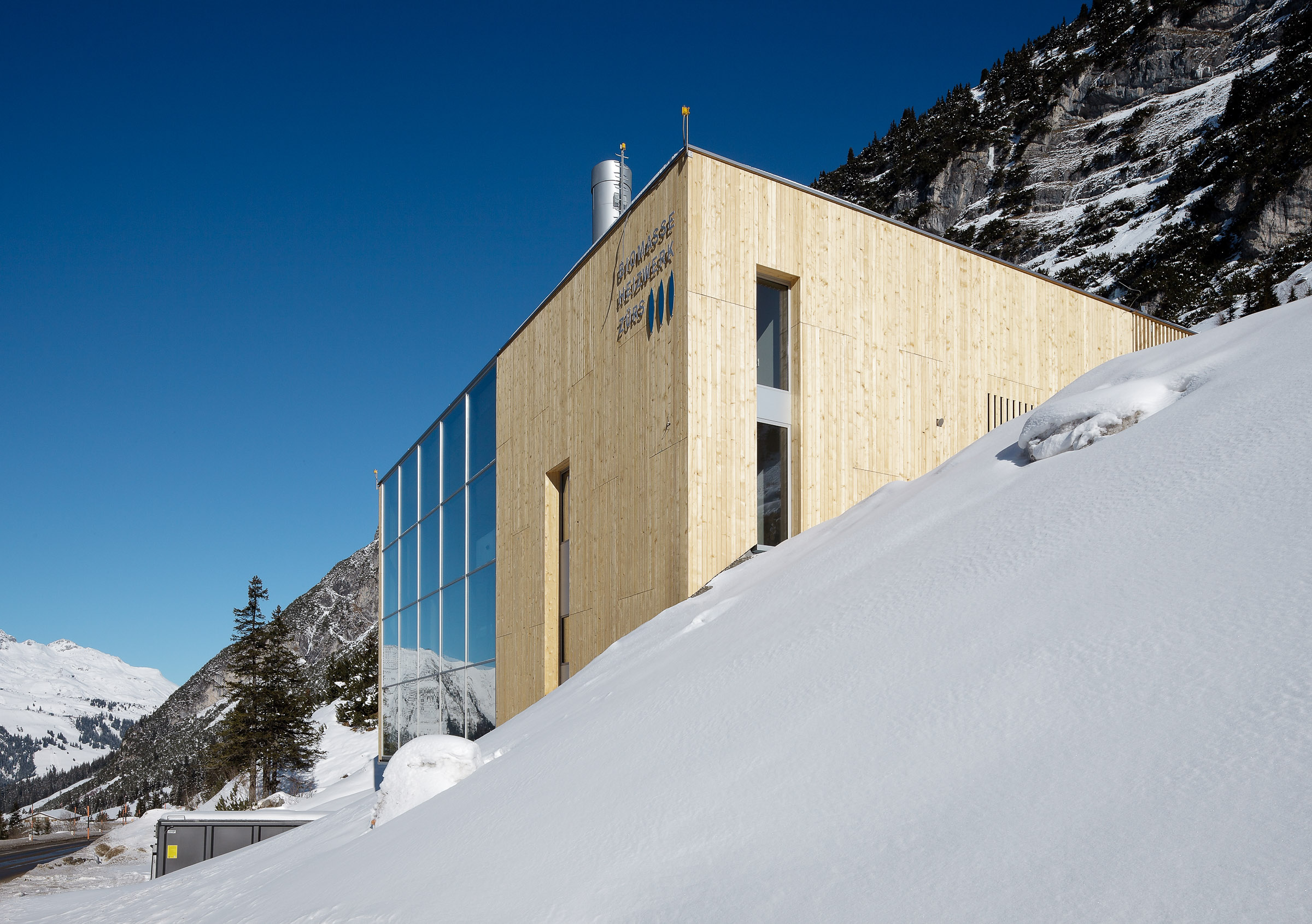 Biomasseheizwerk, Zürs