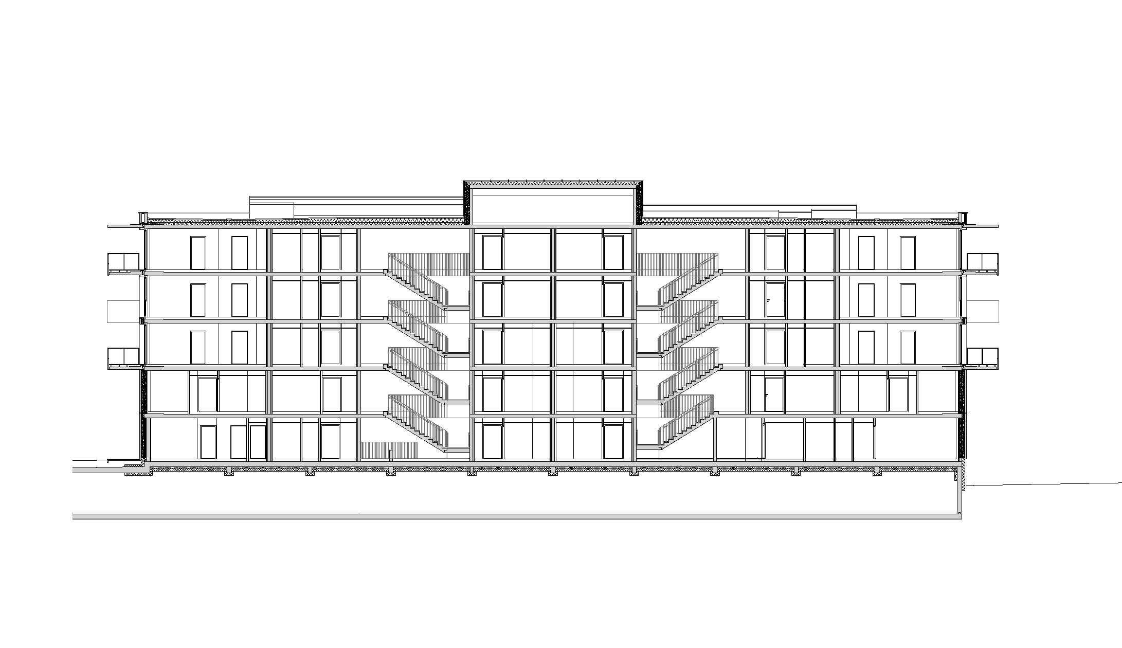 Steinbockallee, Rum