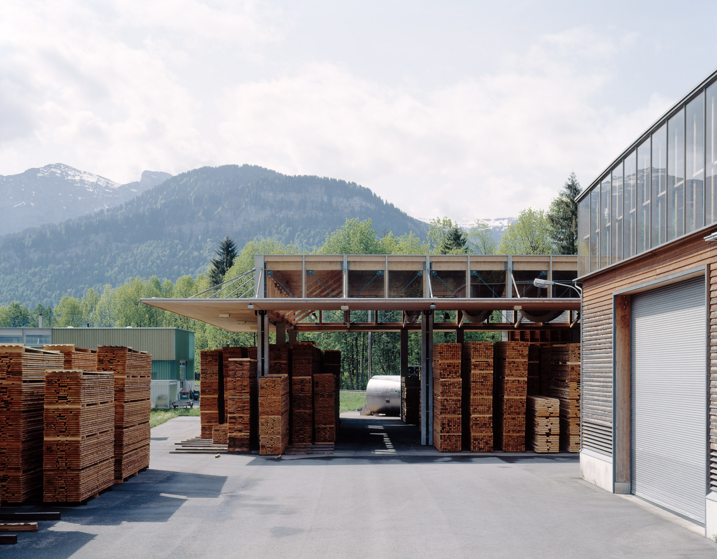 Metzler-Holz KG - Flugdach, Bezau