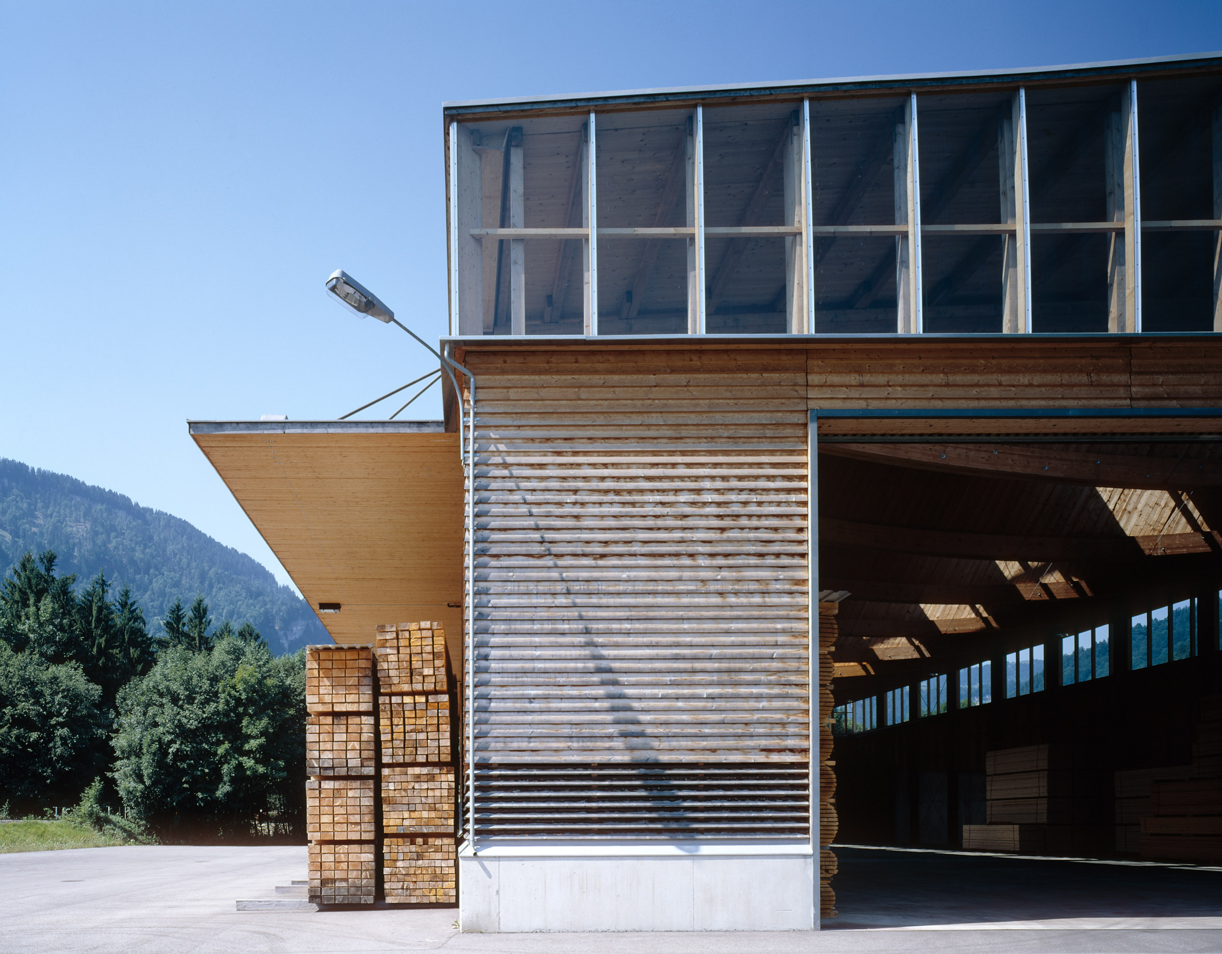 Metzler-Holz KG - Lagerhalle, Bezau