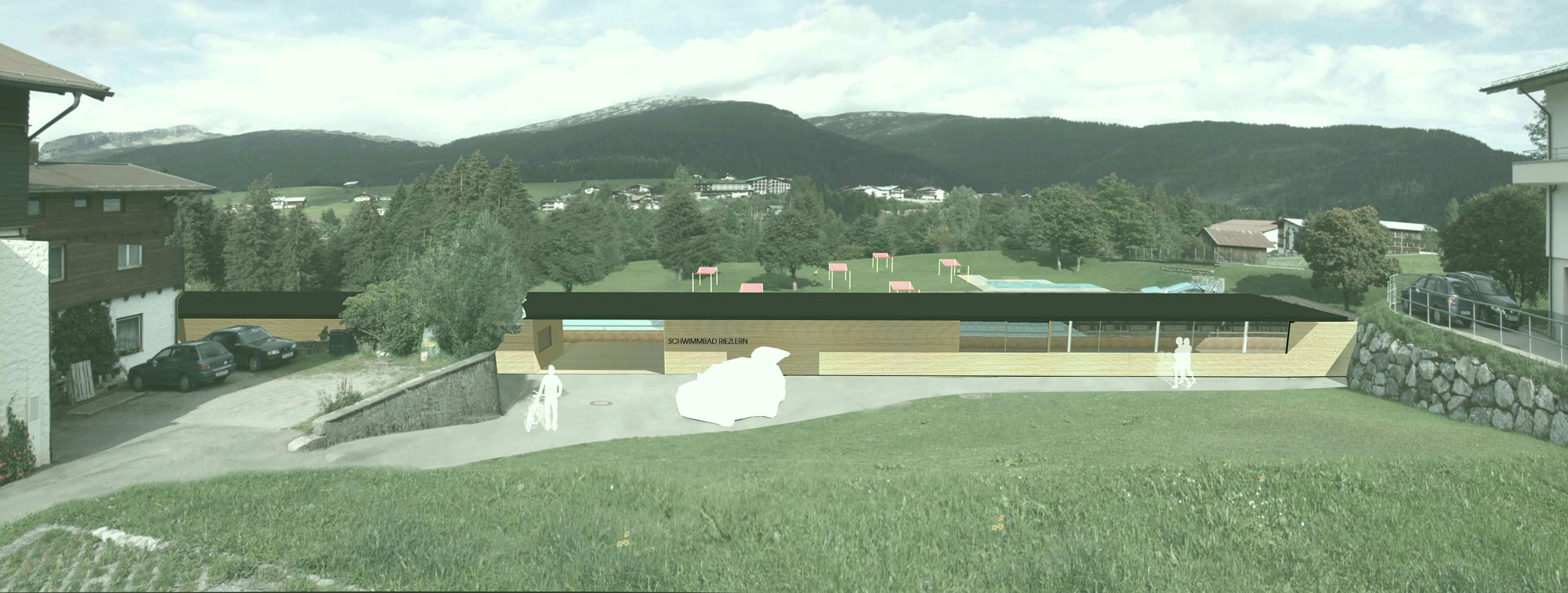 Wettbewerb Schwimmbad Riezlern