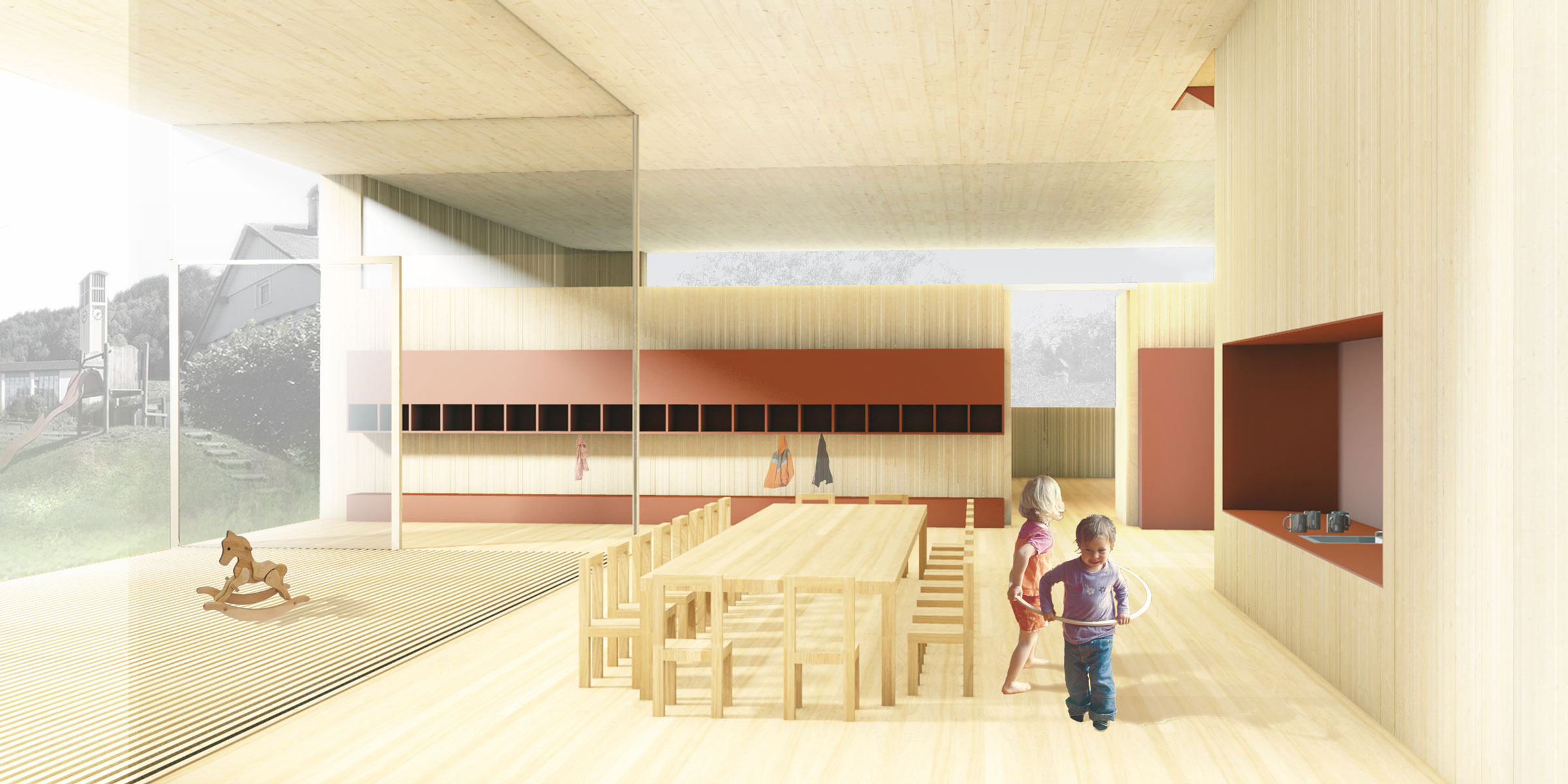 Children’s care centre, Zwischenwasser