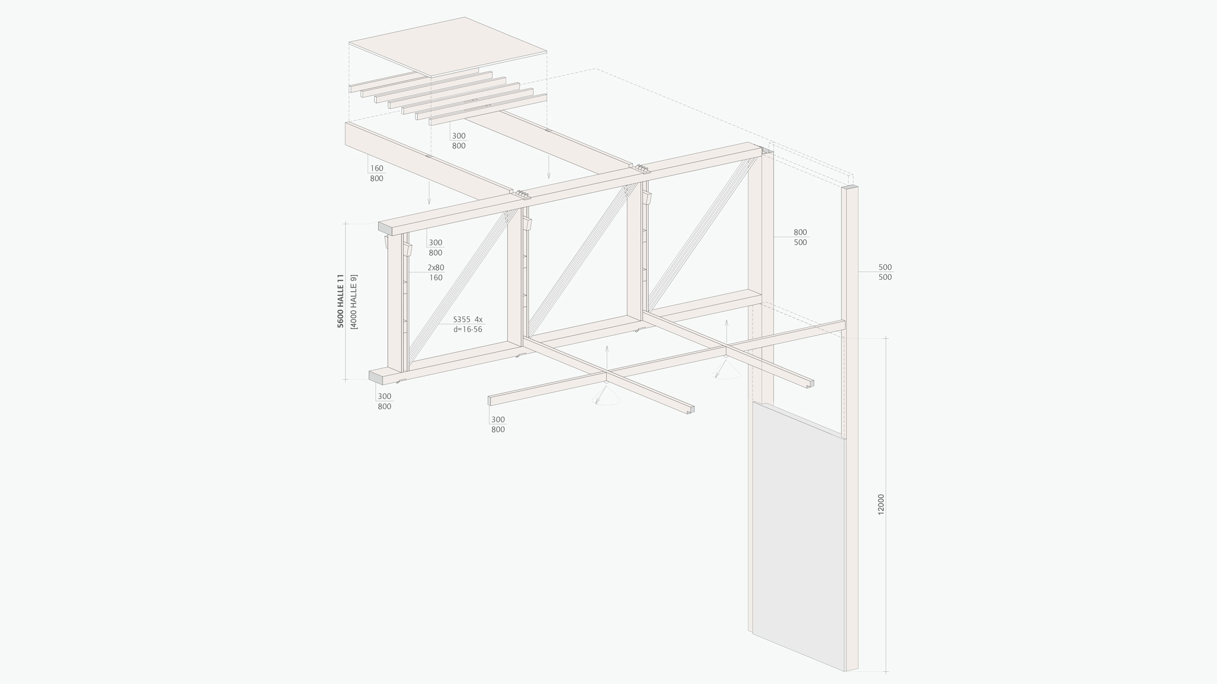 Neubau Hallen 9-12 Messe, Dornbirn