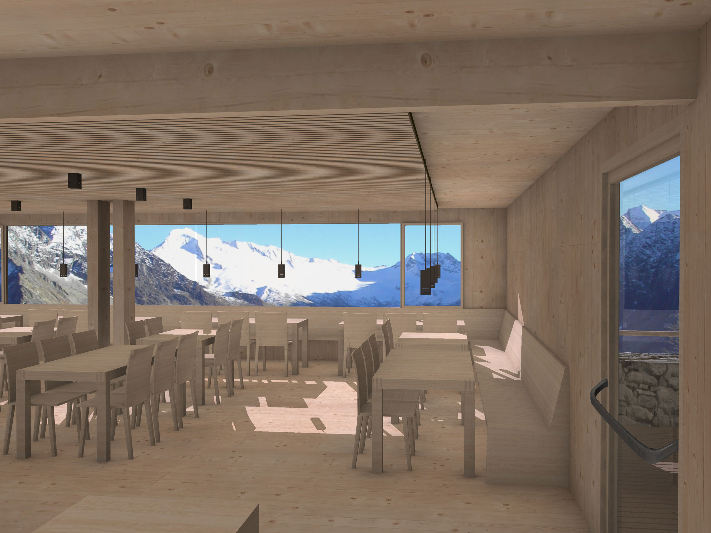 Wettbewerb Olpererhütte, Zillertaler Alpen