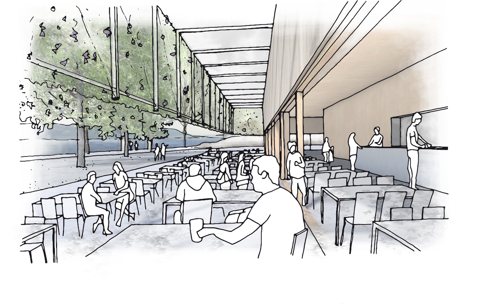 Wettbewerb Gastronomiepavillon Uferpark West, Überlingen