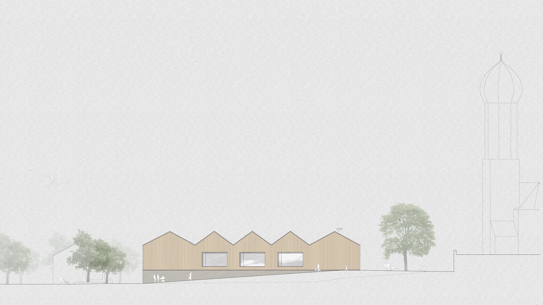 Bürgerzentrum Neuer Pallaufhof, Münsing