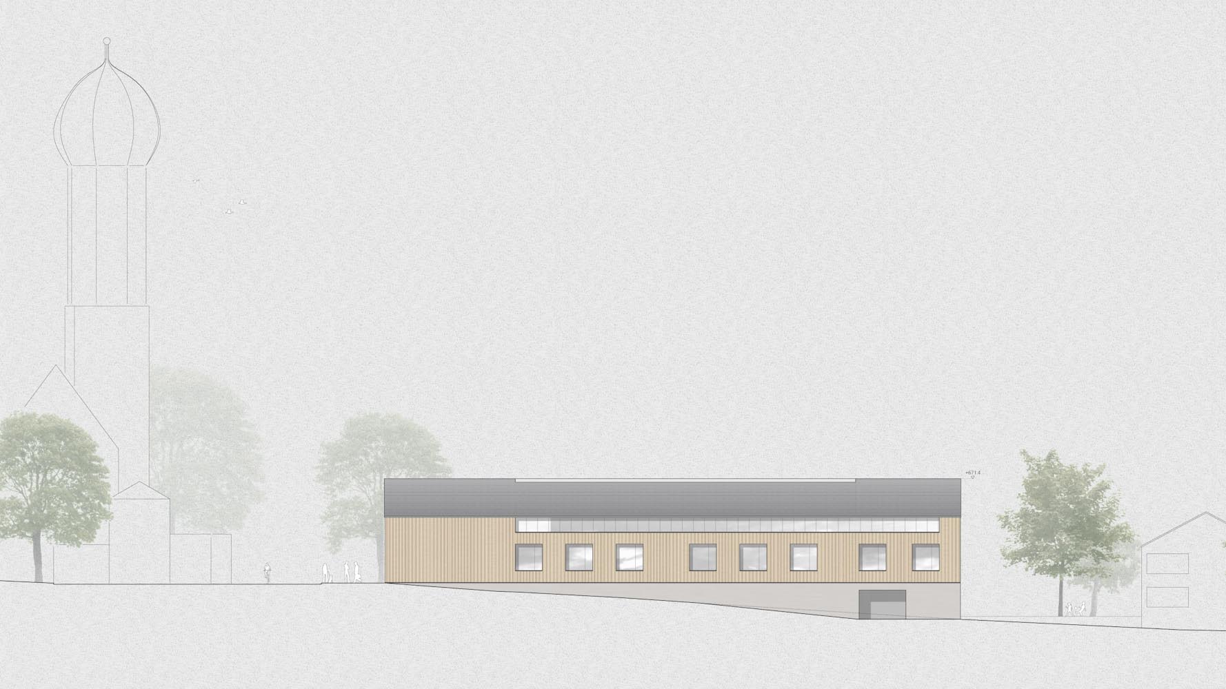 Bürgerzentrum Neuer Pallaufhof, Münsing