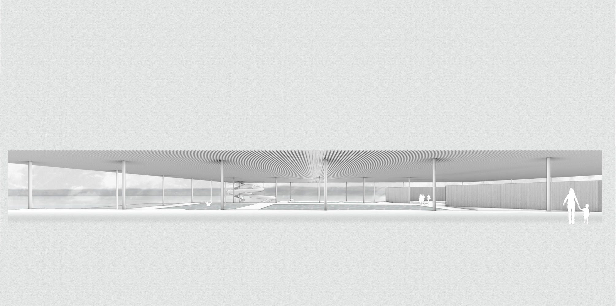 Indoor swimming pool, Bregenz