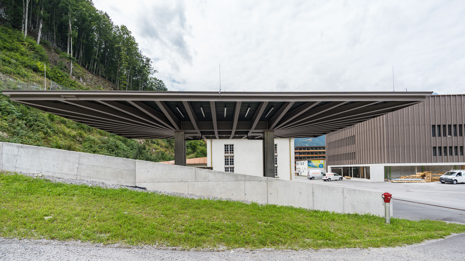 illwerke vkw – company filling station, Vandans