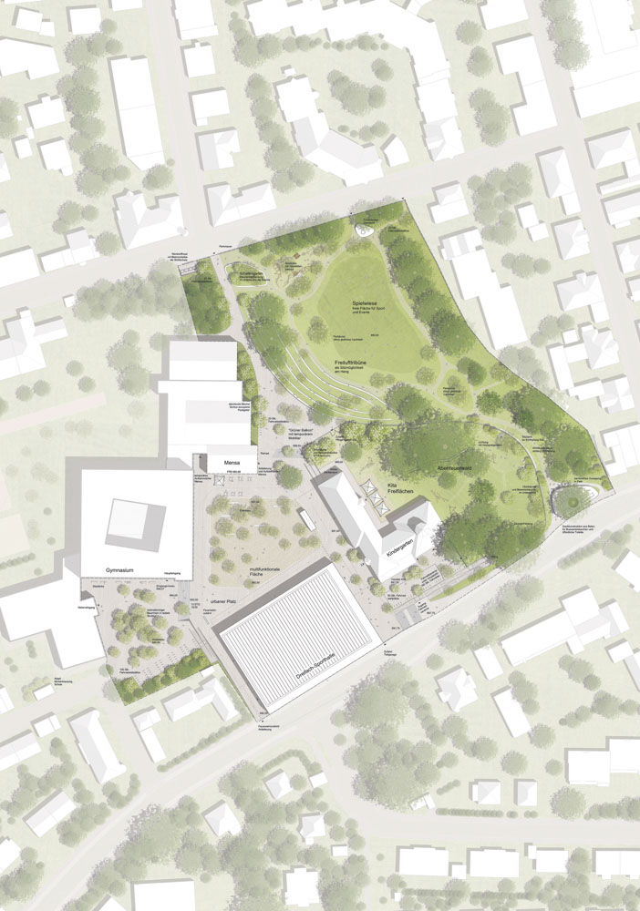 3-fach Sporthalle mit Parkhaus, Kempten