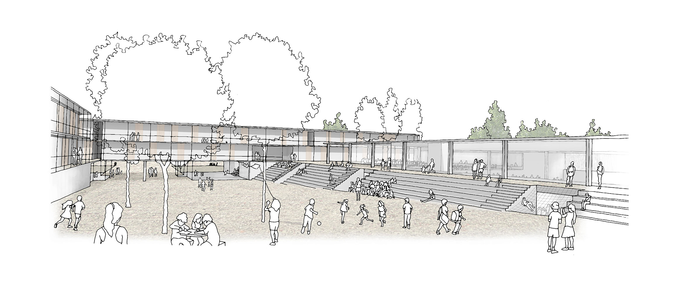 Educational campus at Sallerner Berg, Regensburg