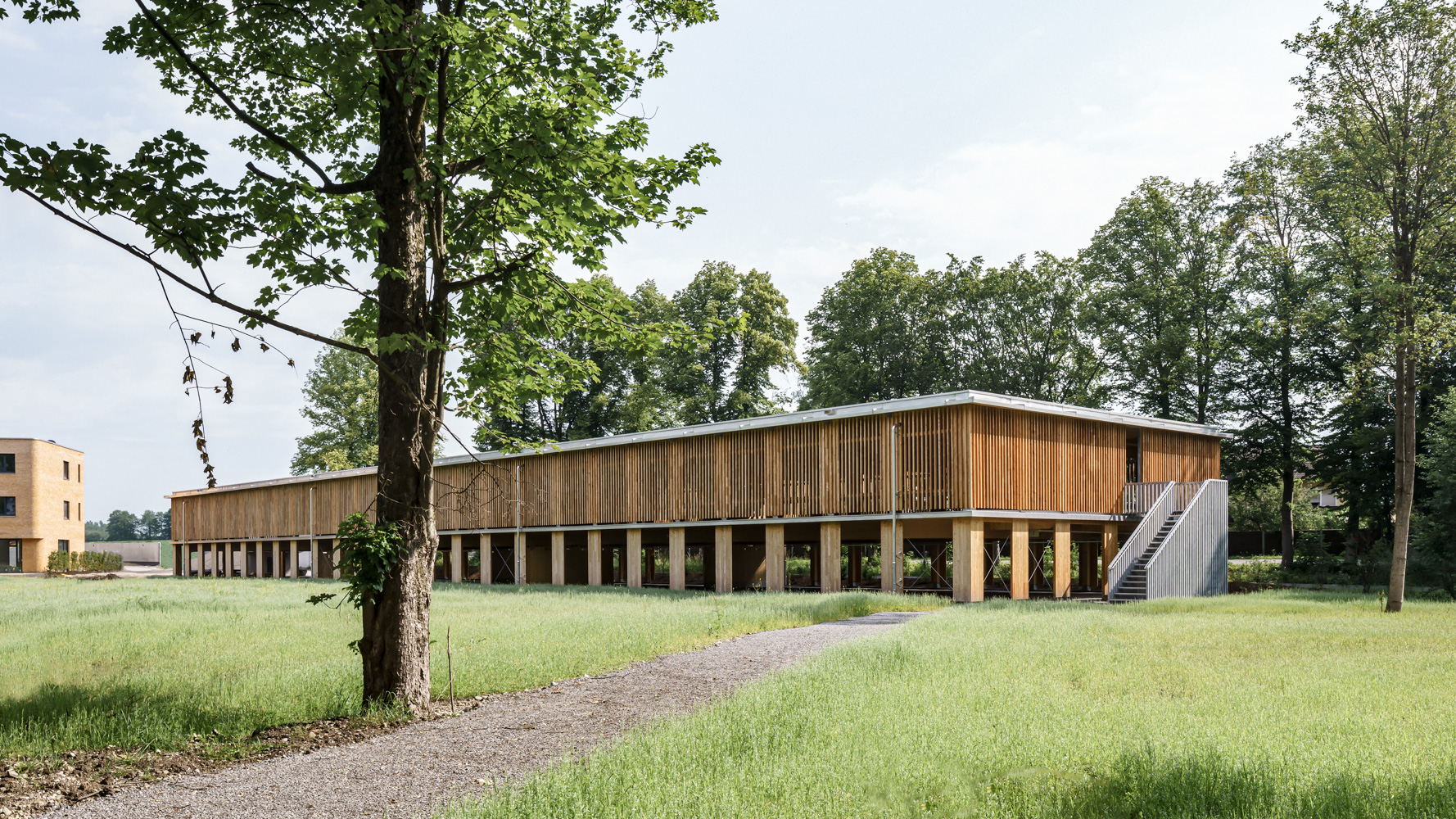 B&O wooden multi-storey car park, Bad Aibling