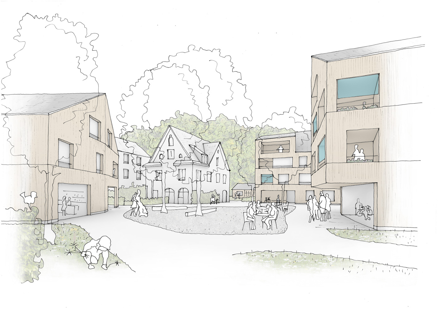 Ehemaliges Brauareal - Auf der Steig, Lindau