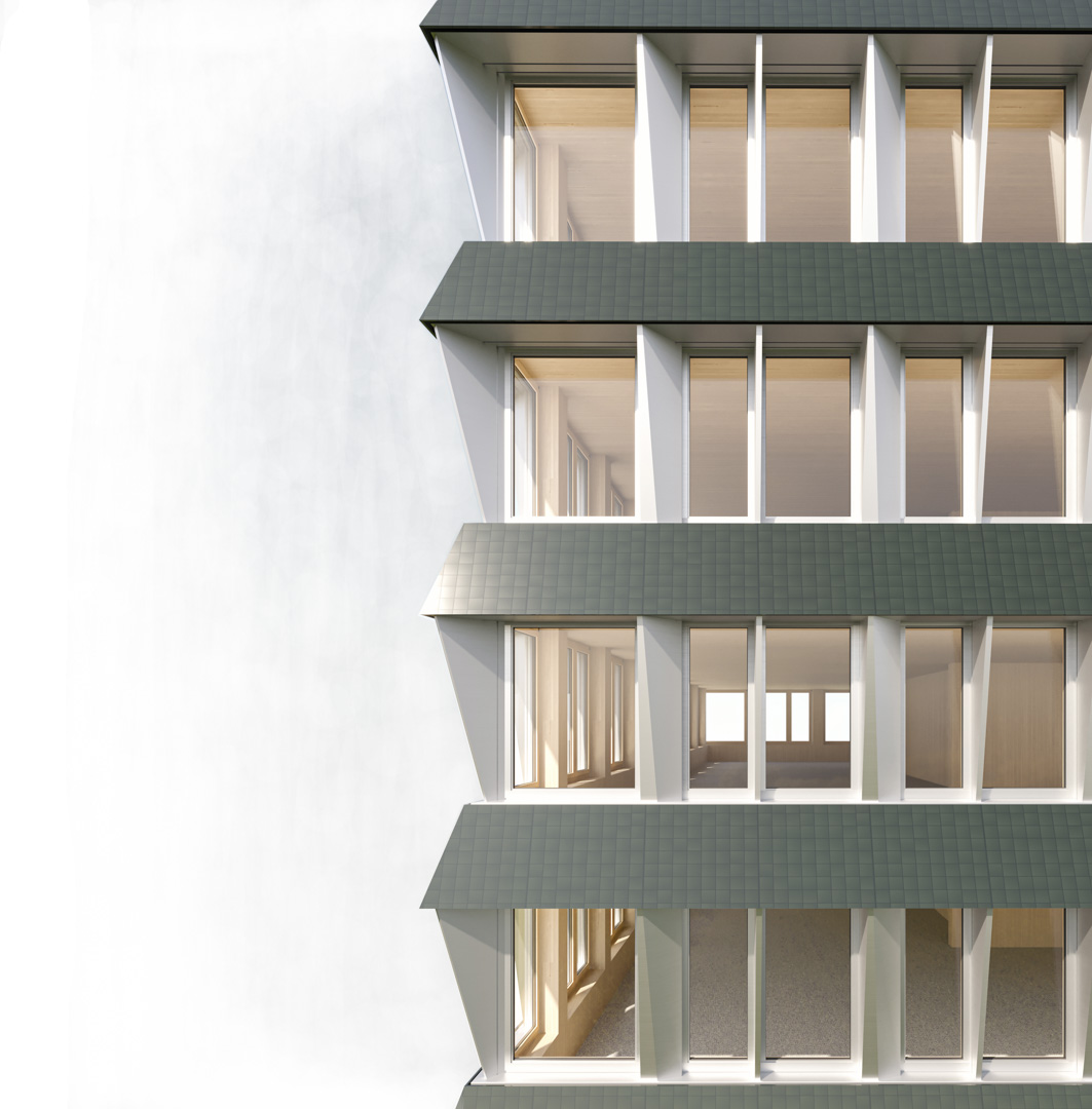 Hochhaus an der Hafenspitze, Zollhafen Mainz