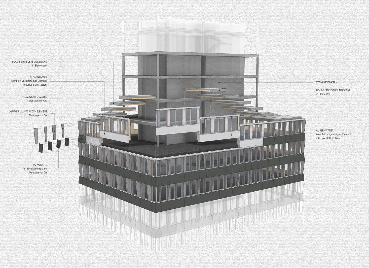 Hochhaus an der Hafenspitze, Zollhafen Mainz