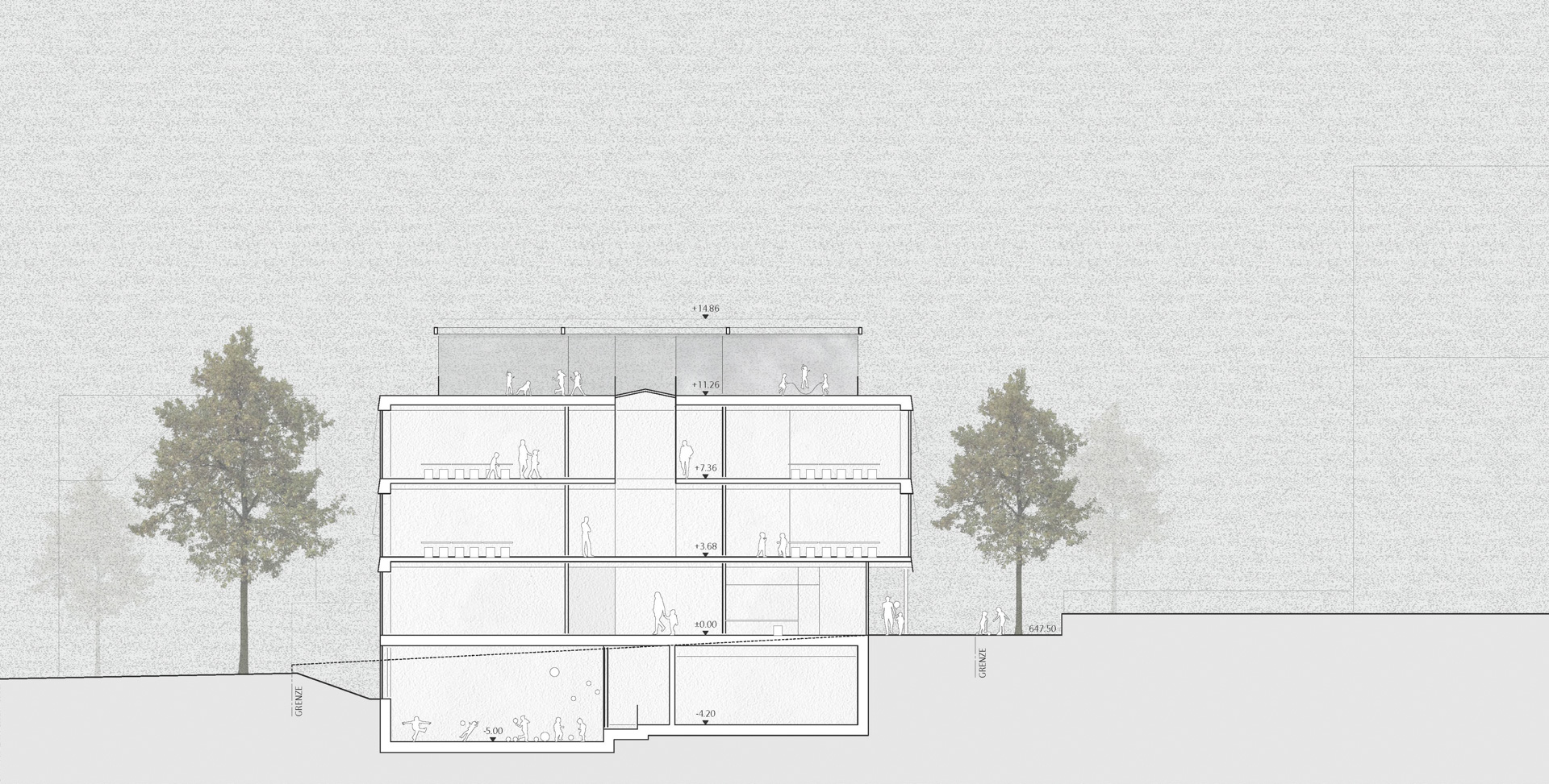 Kindergarten-Volkschule, Bezau