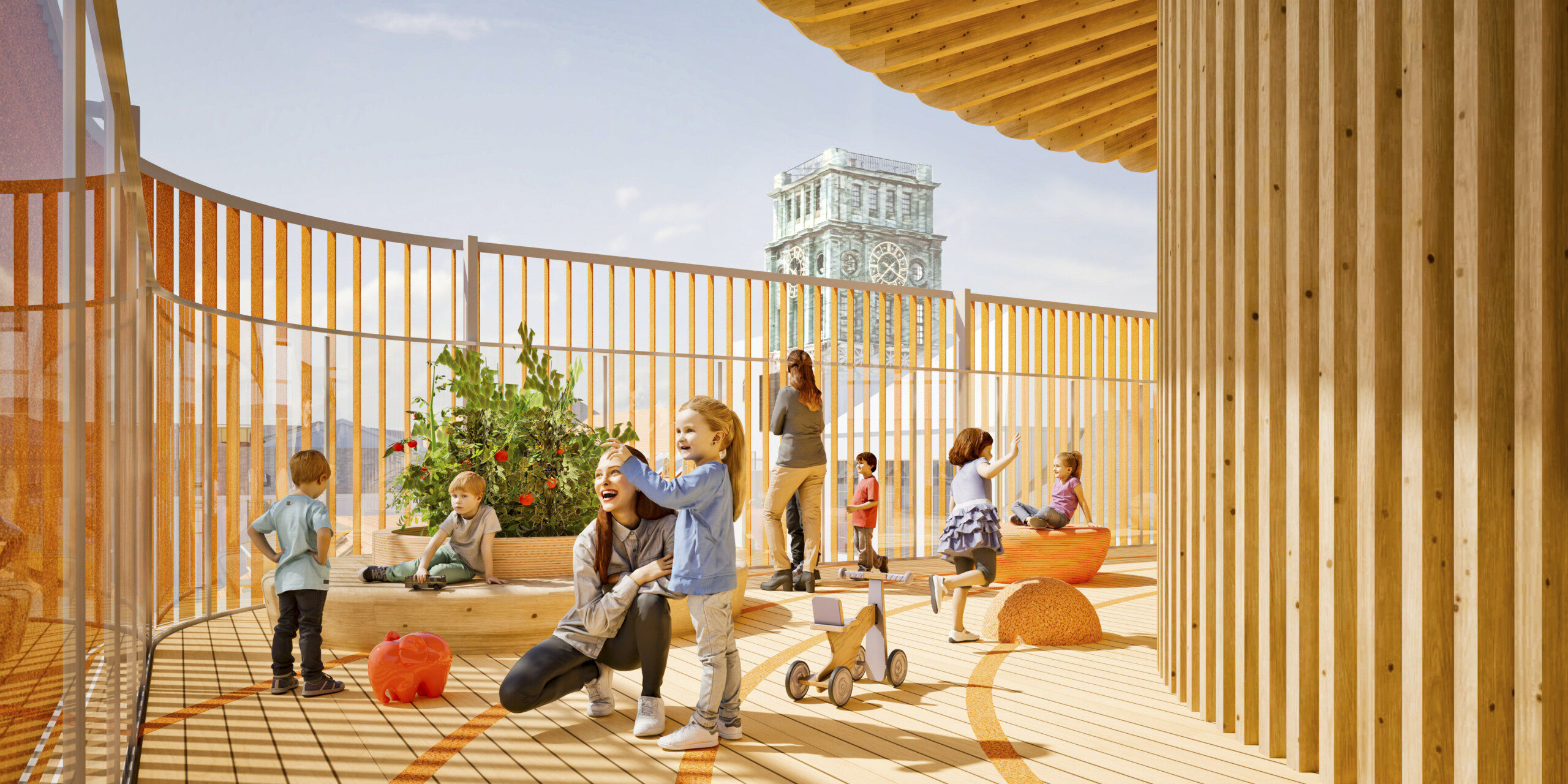 Ingeborg Pohl Kinderoase an der TUM, München, Projekt 21_17