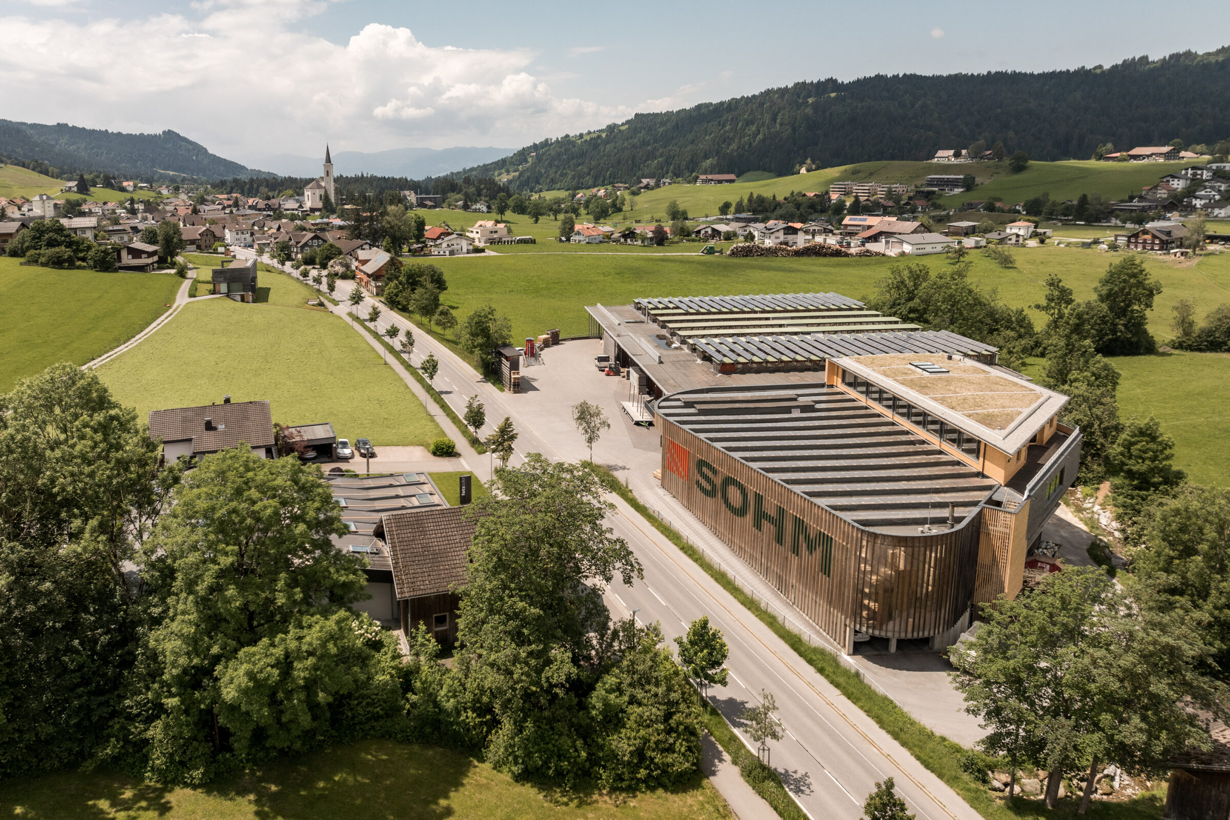 Sohm Holzbau - extension, Alberschwende