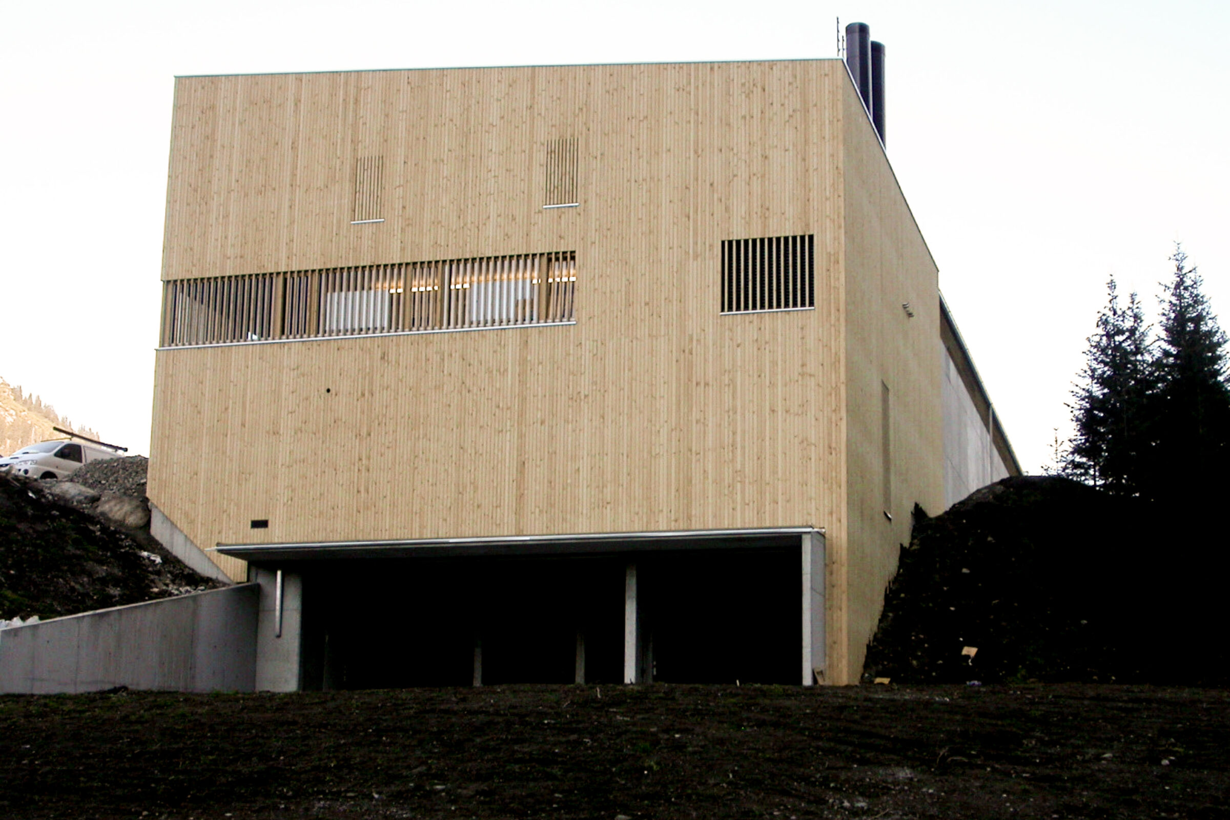Biomass heating plant, Zug