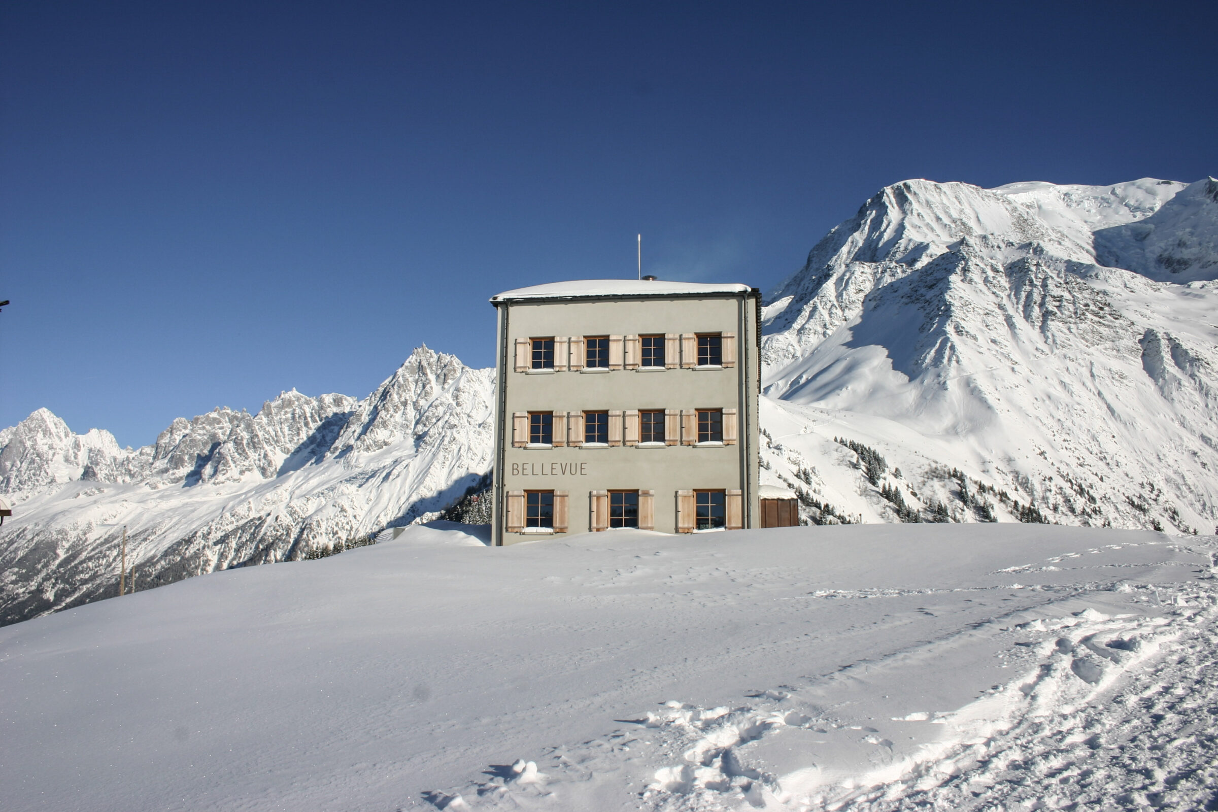 Hotel Bellevue, Les Houches , Projekt 08_25