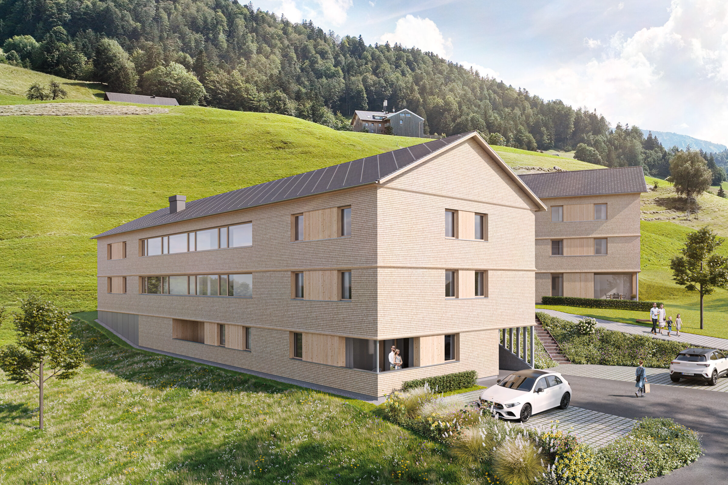 Wohnanlage Nordhalden, Hittisau, Projekt 24_07