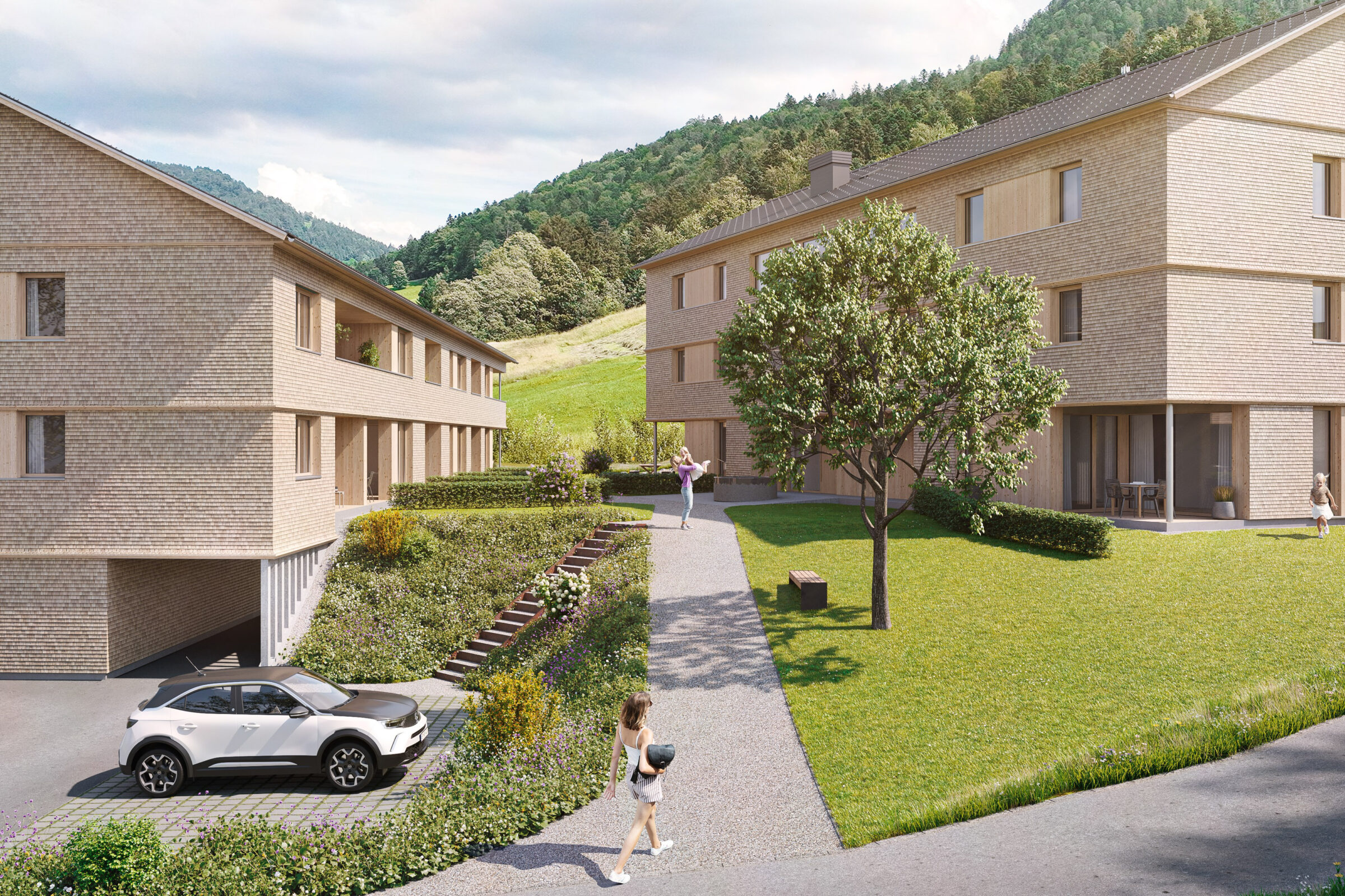 Wohnanlage Nordhalden, Hittisau