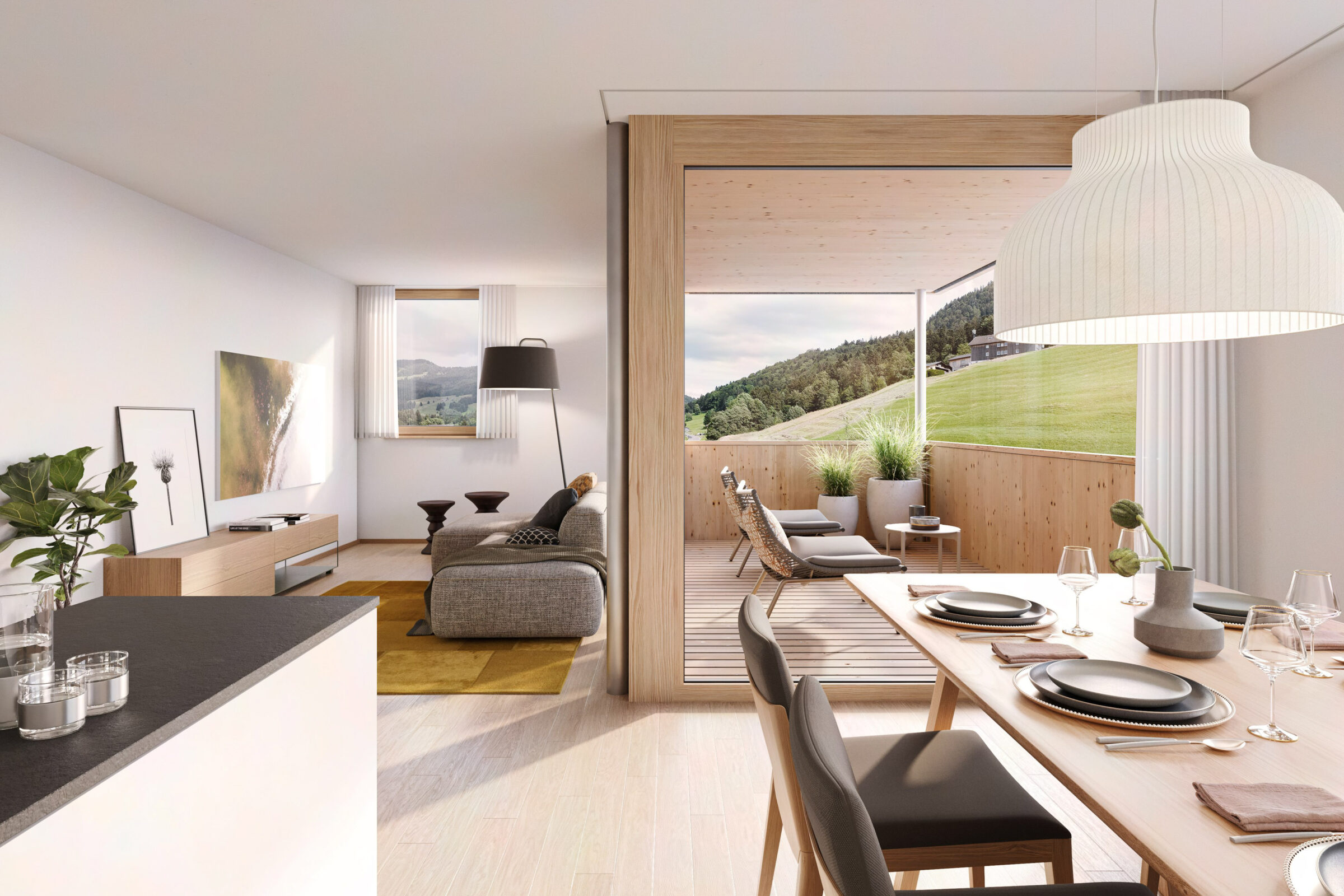 Wohnanlage Nordhalden, Hittisau