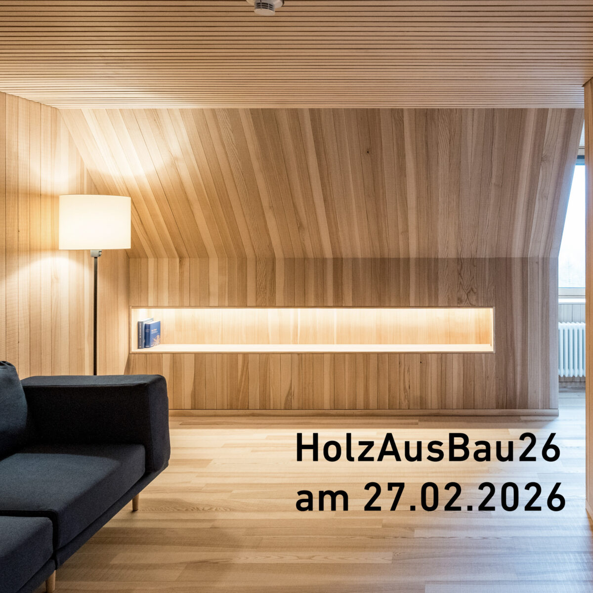 HolzAusBau 26: Tagung in Augsburg – Vortrag von Christoph Dünser