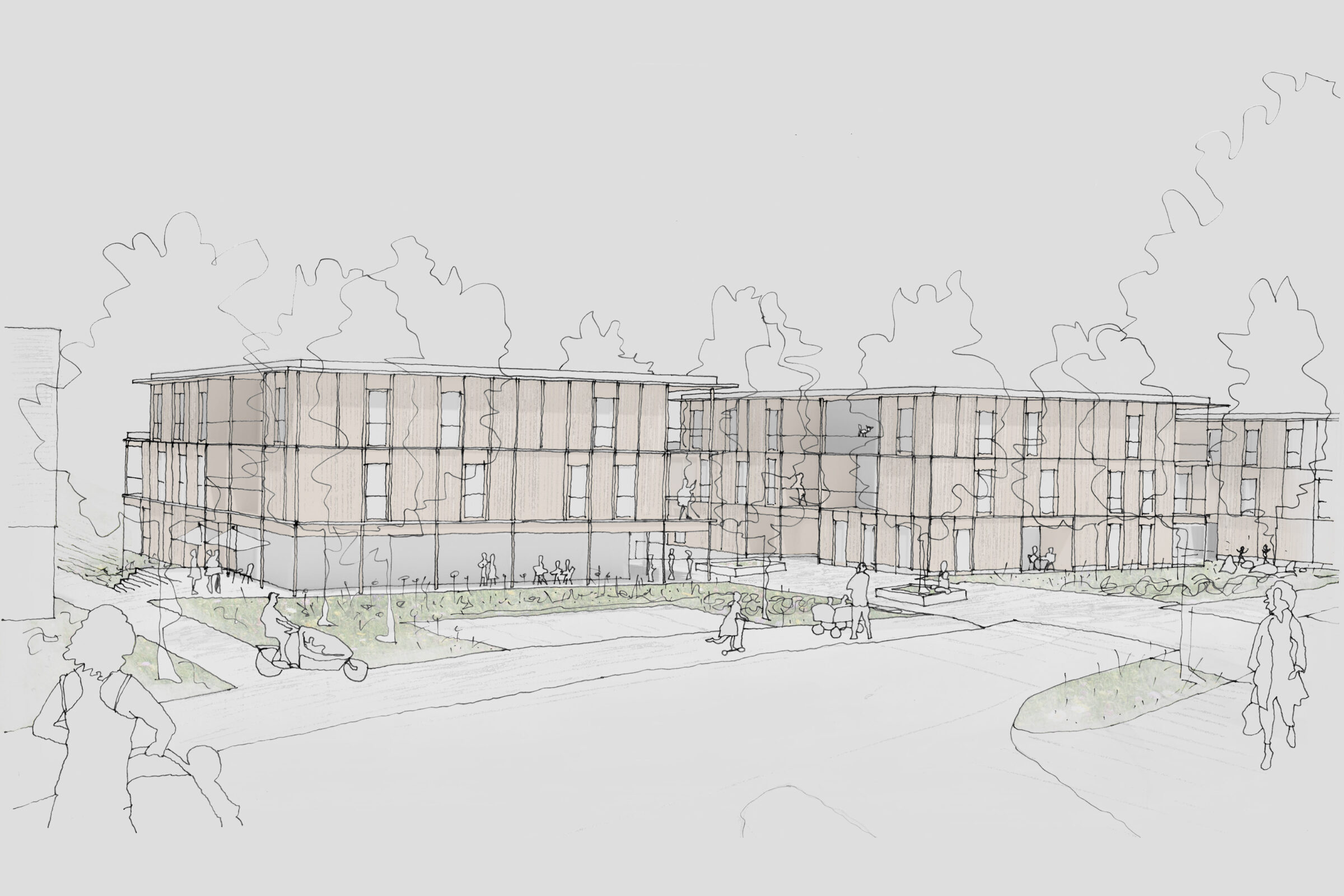 Competition Wohnen am Wiesenhang - Residential Complex Schafhof IV B, Kirchheim unter Teck