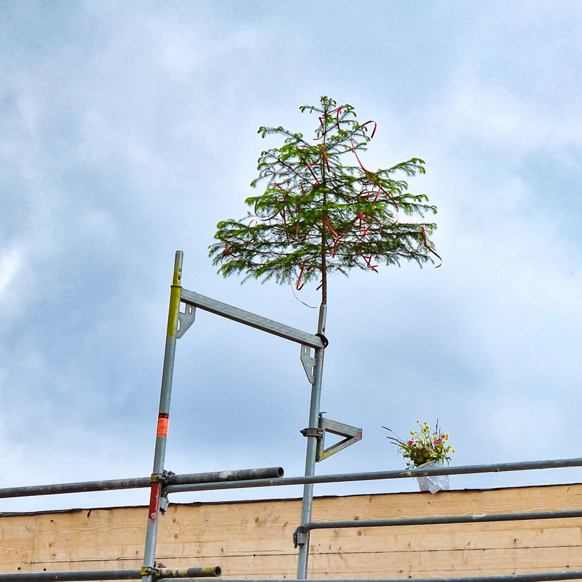 Topping-Out Ceremony Umweltkompetenzzentrum, Augsburg